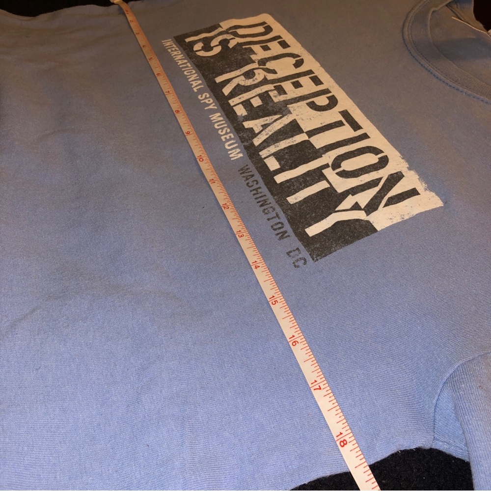 Washington DC Int’l Spy Museum Unisex Sz S DECEPTION IS REALITY - Picture 7 of 9